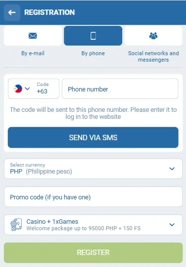 1xBet-Login