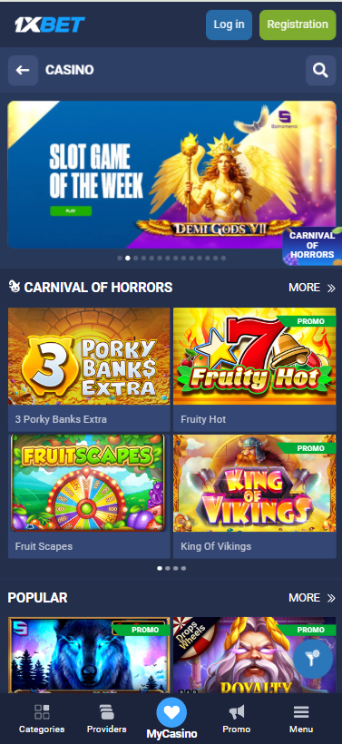 1xBet Casino
