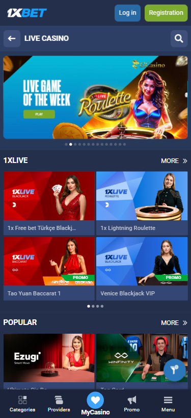 1xBet Casino